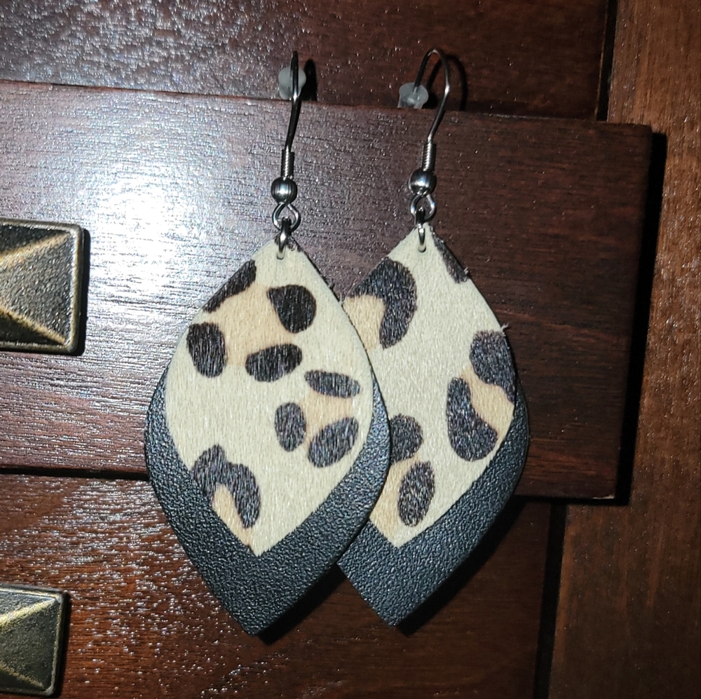 Cheetah print Earrings